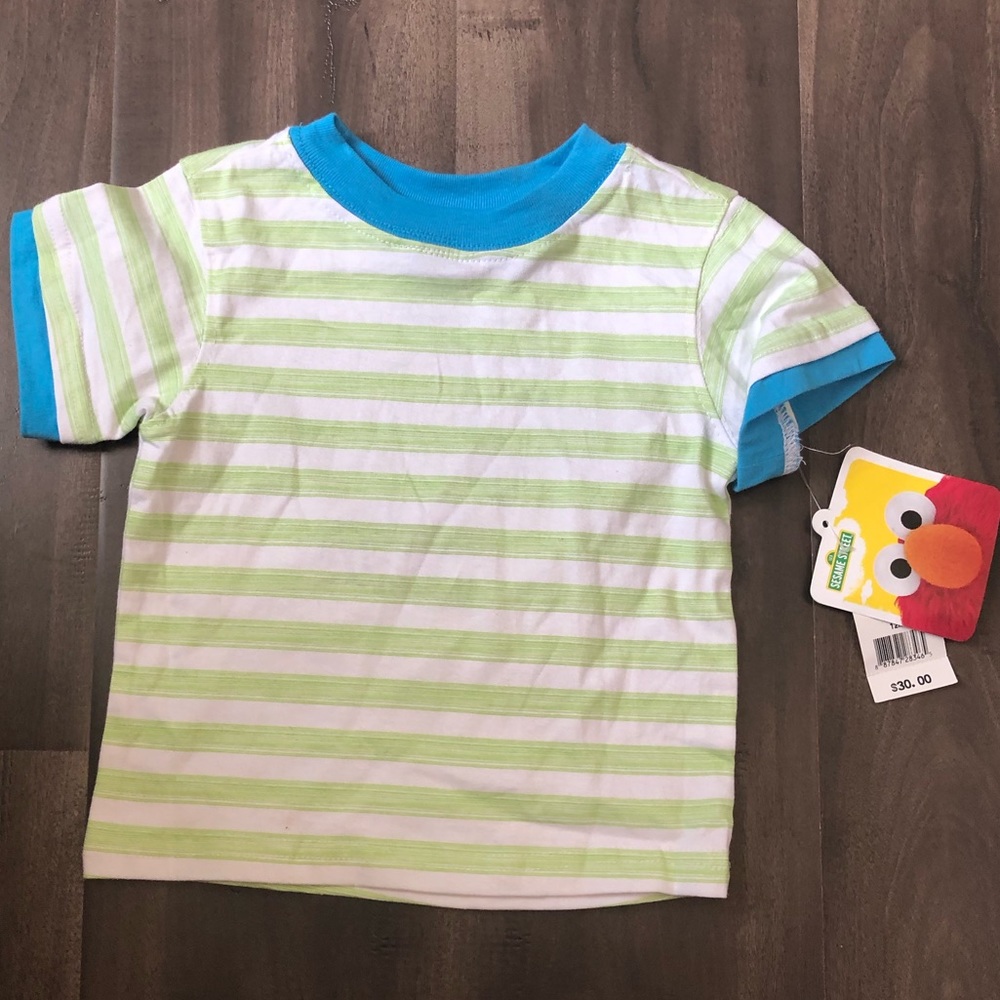 Sesame Street 12m Jeans jumper sit. - Picture 4 of 7